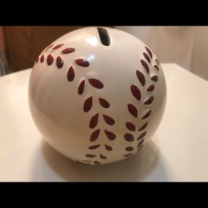 Baseball Piggy Bank